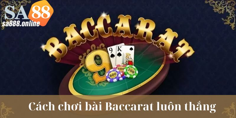 Cách chơi bài Baccarat luôn thắng qua các chọn phòng cược 